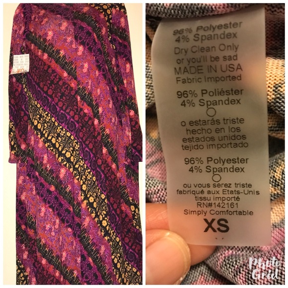 BNWT Lularoe Sarah XS. - Picture 2 of 2
